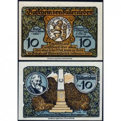 Allemagne - Notgeld - Fallersleben - 10 pfennig - 01/10/1920 - Etat : NEUF