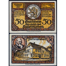 Allemagne - Notgeld - Fallersleben - 50 pfennig - 01/10/1920 - Etat : SPL