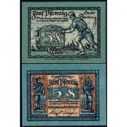 Allemagne - Notgeld - Freiberg - 5 pfennig - 1920 - Etat : NEUF