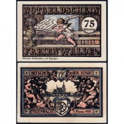 Allemagne - Notgeld - Freienwalde (Bad Freienwalde) - 75 pfennig - 1921 - Etat : SPL