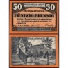 Allemagne - Notgeld - Greiz - 50 pfennig - 01/01/1921 - Etat : NEUF