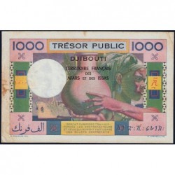 Djibouti - Pick 32 - 1'000 francs - 1974 - Etat : TB+