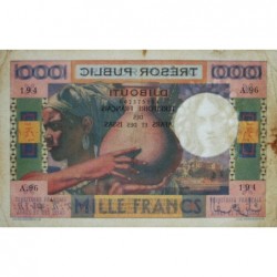 Djibouti - Pick 32 - 1'000 francs - 1974 - Etat : TB+