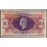 Guadeloupe - France Outre-Mer - Pick 27_1 - 10 francs - Série GB - 1944 - Etat : TB-