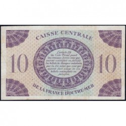 Guadeloupe - France Outre-Mer - Pick 27_5 - 10 francs - Série GF - 1944 - Etat : TTB