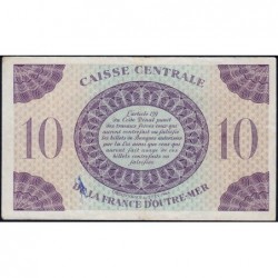 Guadeloupe - France Outre-Mer - Pick 27_6 - 10 francs - Série GG - 1944 - Etat : TTB-