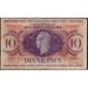 Guadeloupe - France Outre-Mer - Pick 27_6 - 10 francs - Série GG - 1944 - Etat : TB-