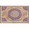 Guadeloupe - France Outre-Mer - Pick 27_6 - 10 francs - Série GG - 1944 - Etat : TB-