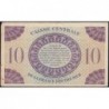 Guadeloupe - France Outre-Mer - Pick 27_6 - 10 francs - Série GG - 1944 - Etat : TTB