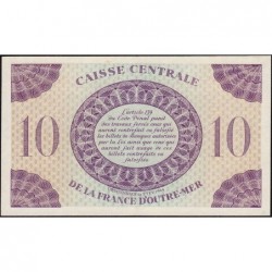 Guadeloupe - France Outre-Mer - Pick 27_6 - 10 francs - Série GG - 1944 - Etat : SPL
