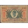 Guadeloupe - France Outre-Mer - Pick 29_1 - 100 francs - Série PP - 1944 - Etat : B+