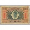 Guadeloupe - France Outre-Mer - Pick 29_4 - 100 francs - Série PU - 1944 - Etat : TB-