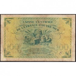 Guadeloupe - France Outre-Mer - Pick 29_4 - 100 francs - Série PU - 1944 - Etat : TB-