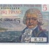 Guadeloupe - Pick 31 - 5 francs - Série R.23 - 1946 - Etat : NEUF