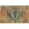 Guadeloupe - France Outre-Mer - Pick 29_1 - 100 francs - Série PP - 1944 - Etat : B+