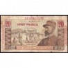 Guadeloupe - Pick 33 - 20 francs - Série P.6 - 1946 - Etat : B+