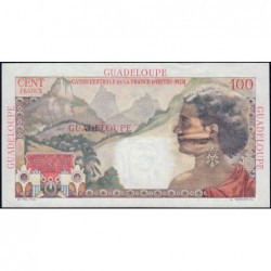 Guadeloupe - Pick 35 - 100 francs - Série V.50 - 1946 - Etat : SUP+