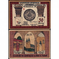 Allemagne - Notgeld - Frose-in-Anhalt - 50 pfennig - Lettre E - 15/03/1921 - Etat : SUP