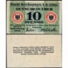 Allemagne - Notgeld - Seehausen-in-Altmark - 10 pfennig - 10/06/1917 - Etat : SPL