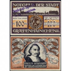 Allemagne - Notgeld - Gräfenhainichen - 100 pfennig - 1921 - Etat : SPL