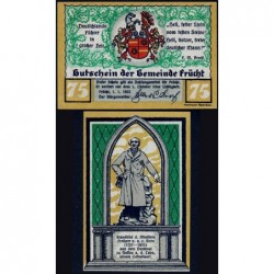 Allemagne - Notgeld - Frücht bel Ems - 75 pfennig - Type 1 - 01/01/1922 - Etat : NEUF