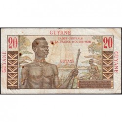 Guyane Française - Pick 21 - 20 francs - Série Z.5 - 1946 - Etat : TB+