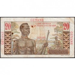 Guyane Française - Pick 21 - 20 francs - Série Z.5 - 1946 - Etat : TB+