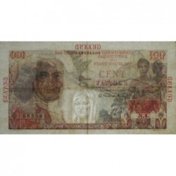 Guyane Française - Pick 23 - 100 francs - Série N.4 - 1946 - Etat : SUP