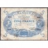 Guyane Française - Pick 1j - 5 francs - Série S.68 - 1946 - Etat : TB
