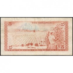 Kenya - Pick 11b - 5 shillings - Série B/50 - 01/01/1975 - Etat : TB+