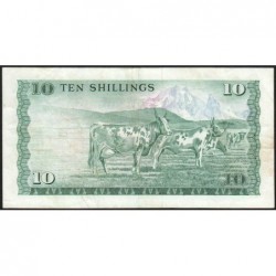 Kenya - Pick 12b - 10 shillings - Série B/60 - 01/07/1976 - Etat : TTB