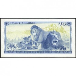 Kenya - Pick 17 - 20 shillings - Série C/59 - 01/07/1978 - Etat : SPL+