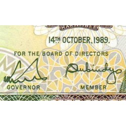 Kenya - Pick 24a - 10 shillings - Série AA - 14/10/1989 - Etat : NEUF