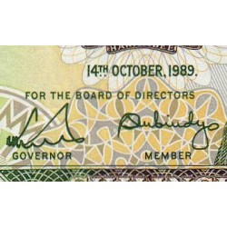 Kenya - Pick 24a - 10 shillings - Série AE - 14/10/1989 - Etat : TTB
