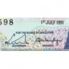 Kenya - Pick 25d - 20 shillings - Série G/78 - 01/07/1991 - Etat : SPL+