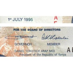 Kenya - Pick 32 - 20 shillings - Série AE - 01/07/1995 - Etat : TTB+