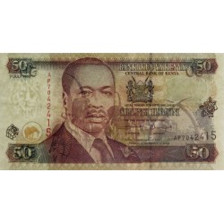 Kenya - Pick 36d - 50 shillings - Série AP - 01/07/1999 - Etat : SUP