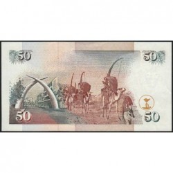 Kenya - Pick 36d - 50 shillings - Série AQ - 01/07/1999 - Etat : TTB+
