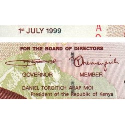 Kenya - Pick 36d - 50 shillings - Série AQ - 01/07/1999 - Etat : TTB+