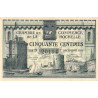La Rochelle - Pirot 66-1- 50 centimes - Série D - 10/1915 - Etat : SPL