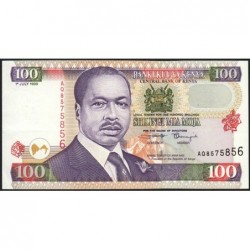 Kenya - Pick 37d - 100 shillings - Série AQ - 01/07/1999 - Etat : SUP+