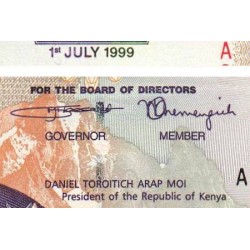 Kenya - Pick 37d - 100 shillings - Série AQ - 01/07/1999 - Etat : SUP+