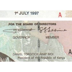Kenya - Pick 38b - 200 shillings - Série AE - 01/07/1997 - Etat : NEUF