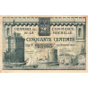 La Rochelle - Pirot 66-1 - 50 centimes - Série F - 10/1915 - Etat : TB