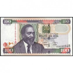 Kenya - Pick 48a - 100 shillings - Série CC - 01/06/2005 - Etat : NEUF