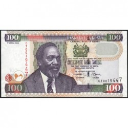 Kenya - Pick 48b - 100 shillings - Série CT - 01/04/2006 - Etat : NEUF