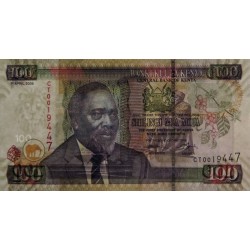 Kenya - Pick 48b - 100 shillings - Série CT - 01/04/2006 - Etat : NEUF