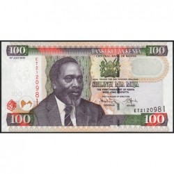 Kenya - Pick 48e - 100 shillings - Série ET - 16/07/2010 - Etat : pr.NEUF