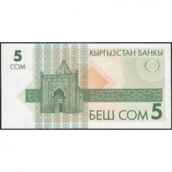 Kirghizistan - Pick 5 - 5 som - série CH - 1993 - Etat : NEUF