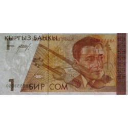 Kirghizistan - Pick 7- 1 som - série AB - 1994 - Etat : NEUF